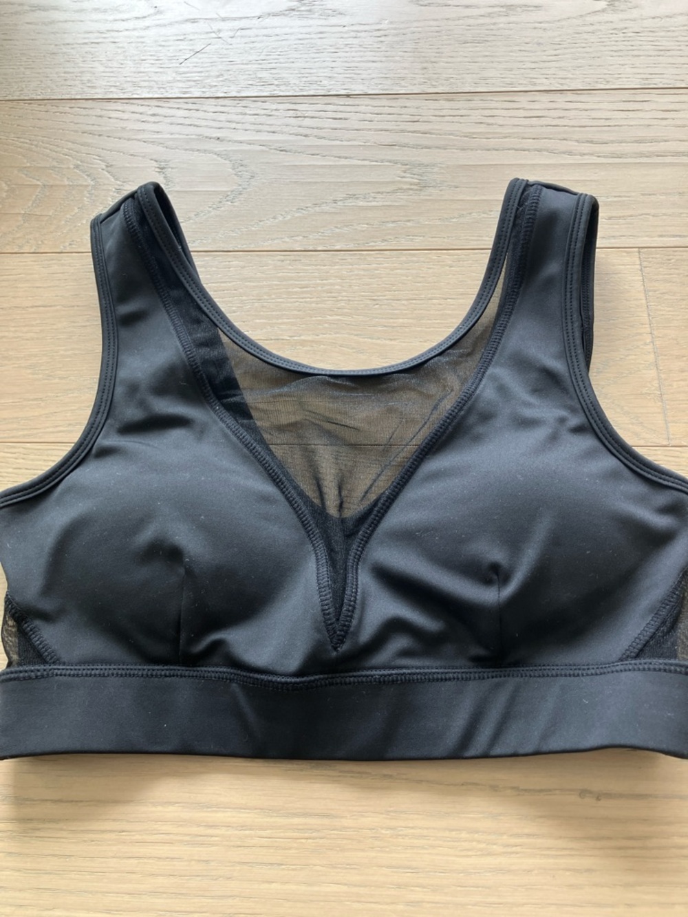 Cleo Harper Black Mesh Bra